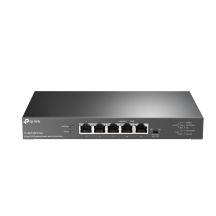 TP-Link TL-SG105PP-M2 Network Links, Unmanaged Gigabit Ethernet (10/100/1000), PoE Support, Black