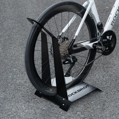 2. Rockbros HS-013L steel bike rack - black