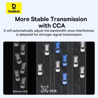 12. Baseus BS-OH169 300Mb/s USB network card - black