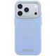3. Guess Perforated 4G Gold Logo Magsafe Case for iPhone 18 Pro / 17 Pro - Light Blue