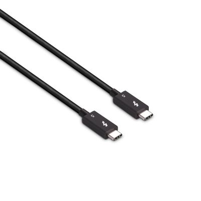 3. Lindy 31130 Thunderbolt Cable 1m 80Gbps Black