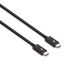 3. Lindy 31130 Thunderbolt Cable 1m 80Gbps Black