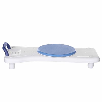 3. 2-in-1 bathtub bench with rotating disc