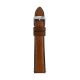 Zeppelin light brown leather strap, 20 mm