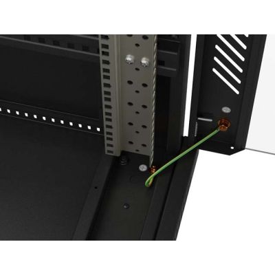 12. Lanberg FF01-6022-12B 22U Rack Freestanding Rack Black