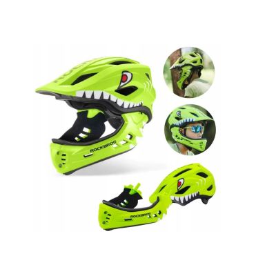 2. Rockbros Green Kids’ Bicycle Helmet M 53–58 cm