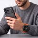 4. Tech-Protect NylonLoop Strap for Garmin Fenix 5X / 5X Plus / 6X / 6X Pro / 7X / 8 / 8 Pro / 9 / 9 Pro (51 mm) – Orange