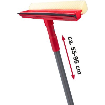 4. DIRT DEVIL WATER WIPER FOR WINDOWS AND MIRRORS WITH ADJUSTABLE HANDLE 55-95CM