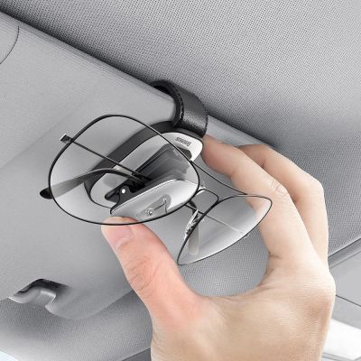 7. Baseus Car Holder Glasses Clip Silver (ACYJN-B0S)