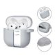 2. Tech-Protect Silicone Hook Case for AirPods 4 - Gray