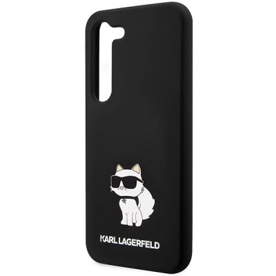6. Karl Lagerfeld Silicone Choupette Case for Samsung Galaxy S23 - Black