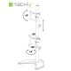18. TECHLY VERTICAL DESK STAND FOR 2 MONITORS 13-27" LCD 10KG
