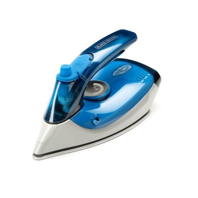 Black+Decker BXIR1000E Travel Iron (1000W; blue-silver)