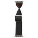 15. Spigen Fit Lite Ultra Strap for Apple Watch 4/5/6/7/8/9/SE/Ultra (42/44/45/49 mm) - Black