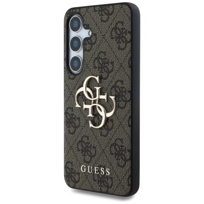 2. Guess Big 4G Logo Classic Logo Case for Samsung Galaxy S25 Plus Brown