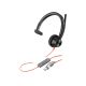 34. Poly Blackwire 3310 Mono Microsoft Teams USB-C Headset