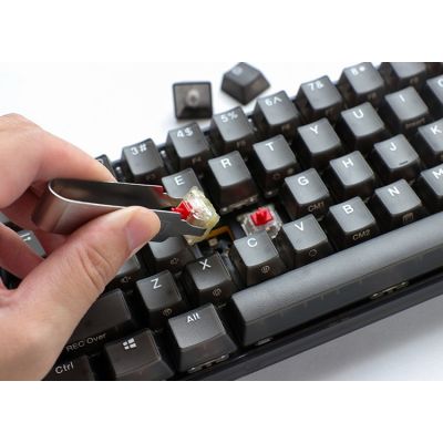 9. Ducky One 3 Aura Black SF Gaming Keyboard, RGB LED - MX-Speed-Silver