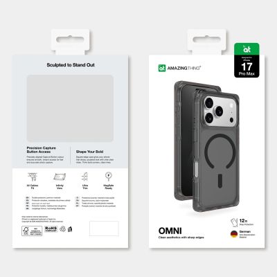 5. AmazingThing Omni Case for iPhone 17 Pro MagSafe Compatible - Black