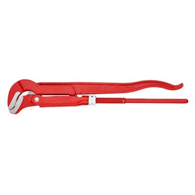 2. Knipex 83 30 015 Pipe Wrench Red, Stainless Steel Red 6 cm Swedish Pipe Wrench Chrome Vanadium Steel