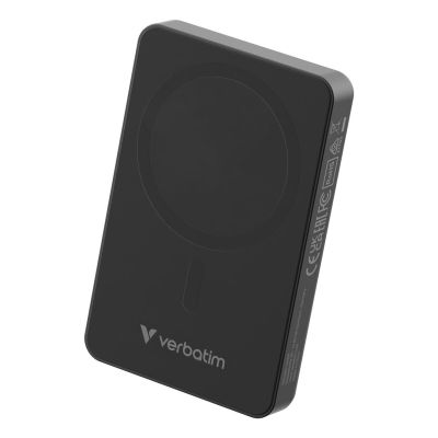 Verbatim Charge 'n' Go Essentials 10000 mAh Wireless Charging Black
