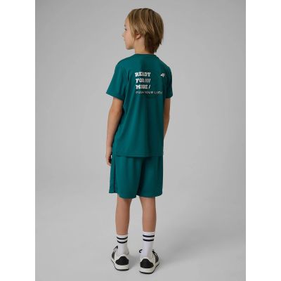 2. Boys' quick-drying sports shorts 4F 4FJRSS26TFSHM1693-46S
