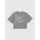 5. Girls' cotton T-shirt 4F 4FJRSS26TTSHF3983-25S