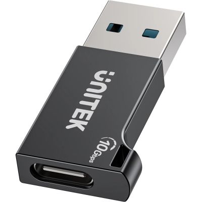 UNITEK ADAPTER USB-A - USB-C 10 GBPS M/F BLACK