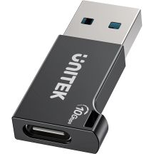UNITEK ADAPTER USB-A - USB-C 10 GBPS M/F BLACK