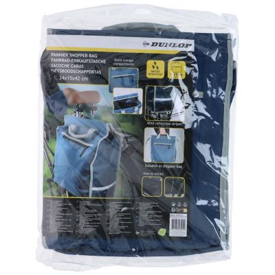 30. DUNLOP REAR BIKE SHOPPING BAG 20L