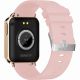 11. Smartwatch Gravity Rose Gold Pink 2 Straps GT17-1