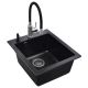 SINK SIMPLEXSQS100+MIXER+DISP BLACK