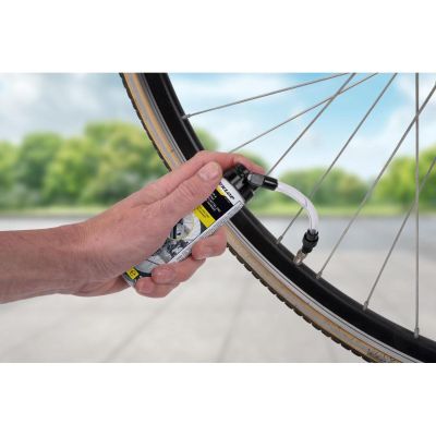 6. DUNLOP 75ML SEALING SPRAY FOR BICYCLE TUBE WITH UNIVERSAL VALVE