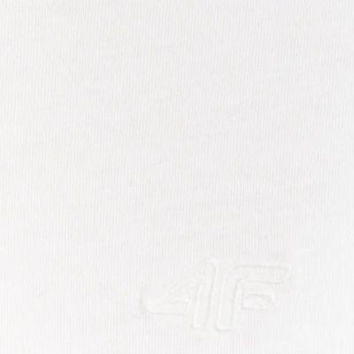 4. Boy's longsleeve t-shirt 4F M459 white 4FJWMM00TLONM459 10S