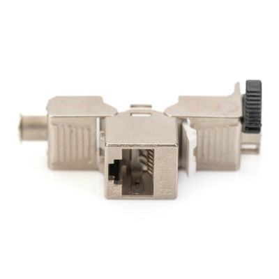 5. Digitus CAT 6A Keystone Module, Shielded with Smart Cable Manager - 8 pcs.