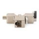 5. Digitus CAT 6A Keystone Module, Shielded with Smart Cable Manager - 8 pcs.