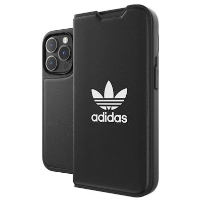 8. Adidas OR Booklet Case BASIC iPhone 14 Pro 6.1" black/black white 50182