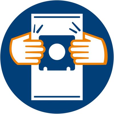 2. AEG, Electrolux, Philips vacuum cleaner bag (Synthetic material; Philips FC8022/04; 4 pcs.)