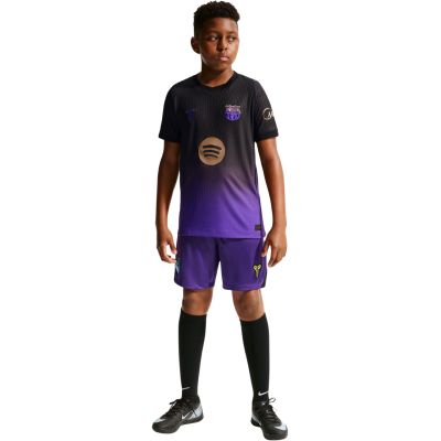8. Nike FC Barcelona 2026/27 Match Away Kids' Jersey Black and Purple II1852 505