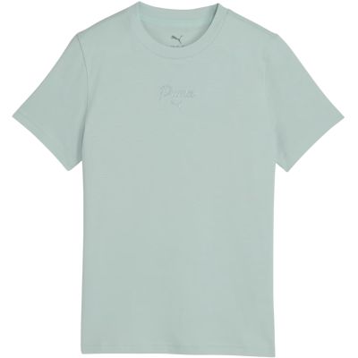 Puma Ess Script Tee Kids' T-Shirt Mint 692542 29