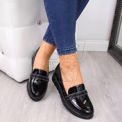 5. Comfortable patent slip-on shoes T.Sokolski W SCA62, black