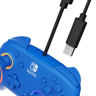 5. PDP Afterglow Wave Blue USB Gamepad Analog/Digital Nintendo Switch, Nintendo Switch OLED