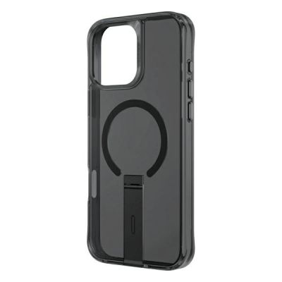 5. Uniq Eleva with Vertica Stand for iPhone 16 Pro - Black