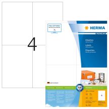 HERMA 4627 Self-Adhesive Labels Rectangle Permanent White 800 pcs.