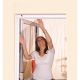 36. MOSQUITO NET WINDOW 150X180 WHITE POLYESTER + VELCRO TAPE
