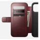 7. NOMAD Modern Leather Folio - MagSafe-compatible leather case for iPhone 17 Pro Max, Horween leather (burgundy)