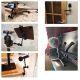 6. Clamp holder for camera, camera, microphone