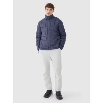 4. Men's 4F 4FWSS25TDJAM527-22S Primaloft Silver down trekking jacket