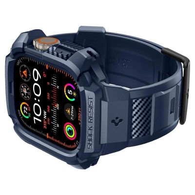 19. Spigen Rugged Armor Pro Case for Apple Watch Ultra 1 / 2 (49mm) - Navy Blue