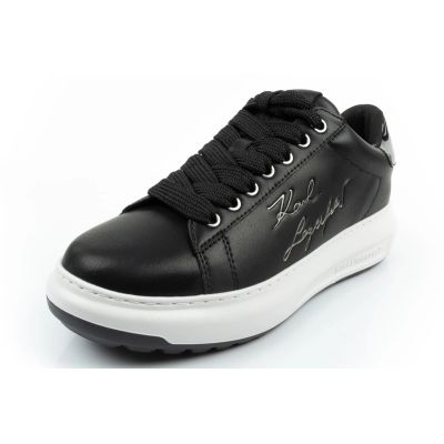 3. Karl Lagerfeld men's shoes sneakers Kapri natural leather black