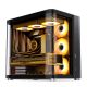 Jonsbo TK-2 2.0 Midi-Tower, Tempered Glass - Black